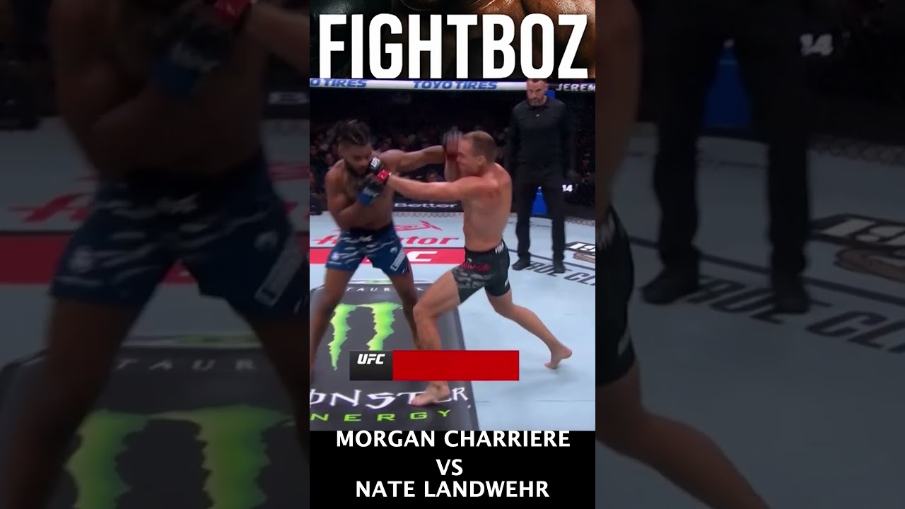 UFC MORGAN CHARRIERE VS NATE LANDWEHR 