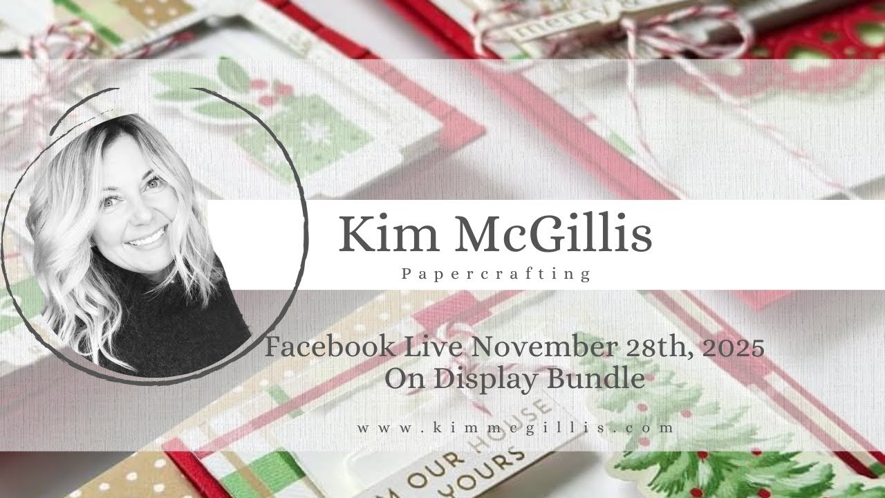 28 ноября 2025 года — прямая трансляция на Facebook с демонстрацией набора On Display Bundle от S...