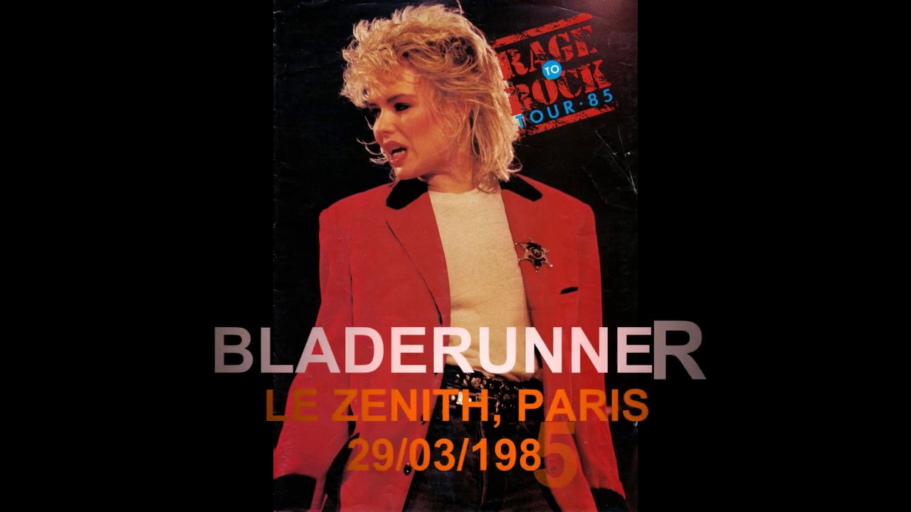 Kim Wilde - Bladerunner LIVE AUDIO RECORDING [29/03/1985]