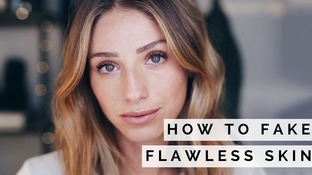 HOW TO FAKE FLAWLESS SKIN | ACNE COVERING MAKEUP