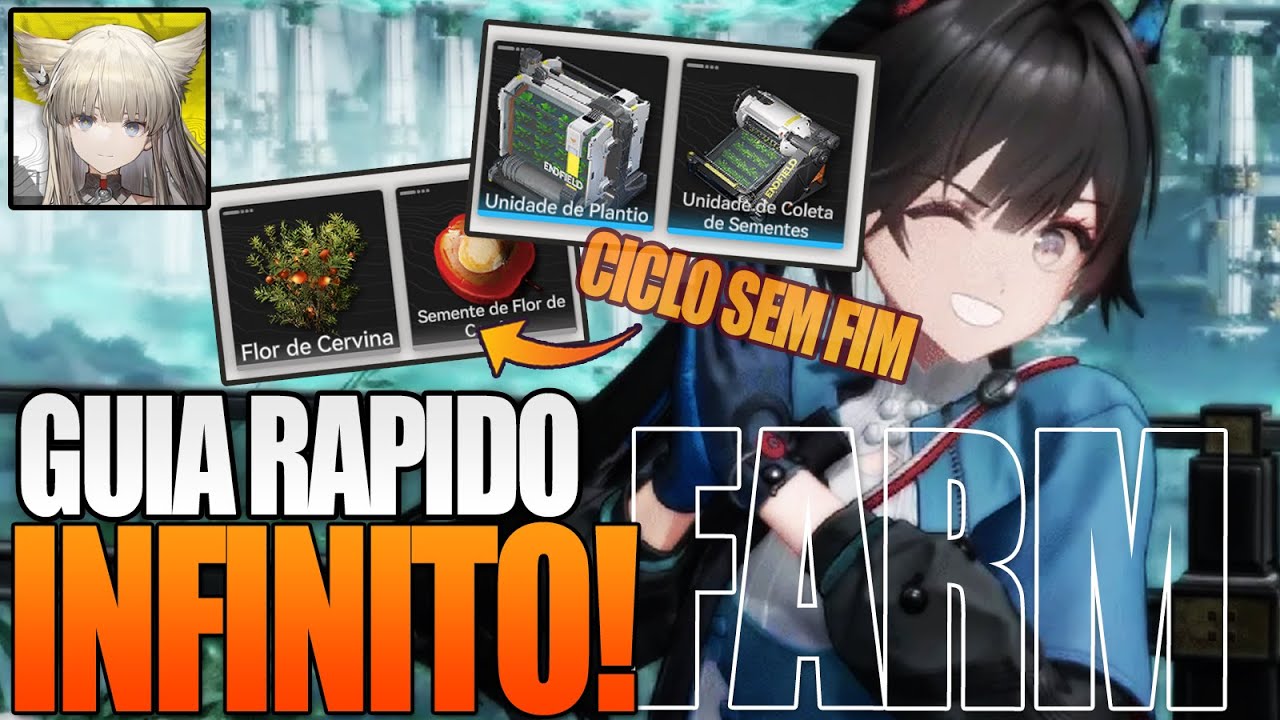 ARKNIGHTS ENDFIELD | COMO FABRICAR PLANTAS INFINITAS E REMEDIOS - MUITO FACIL