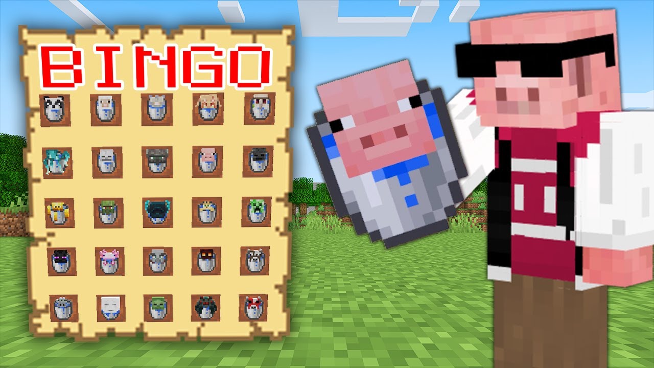 【マイクラ】MOBバケツビンゴ選手権！