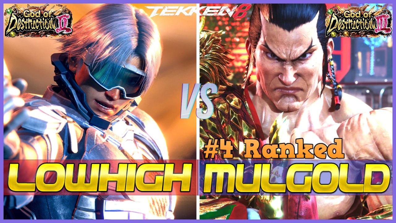 T8 ▰ LOWHIGH (Lee) Vs MULGOLD (#4 Ranked Feng) ▰ Tekken 8 High Level Gameplay