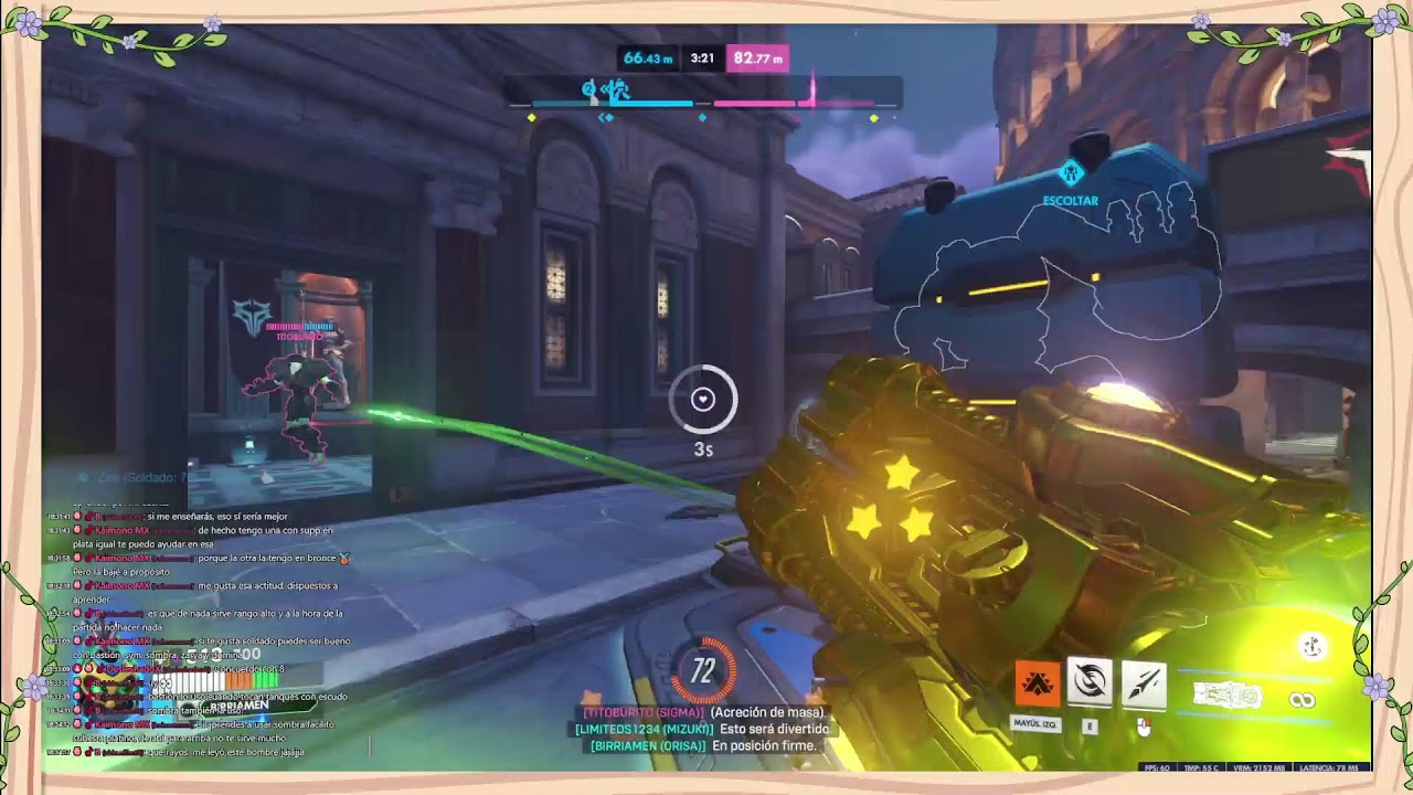 MANQUEANDO EN OVERWATCH