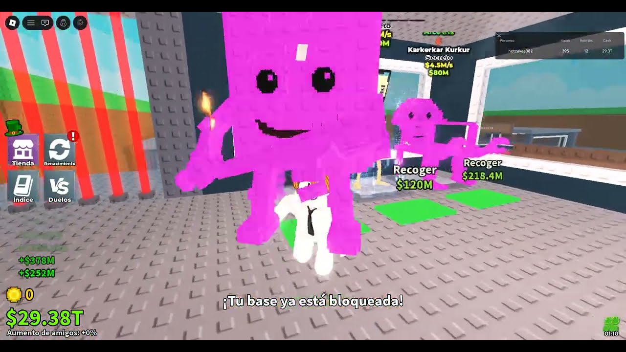 jugando roba brainrot me encontre a sammy