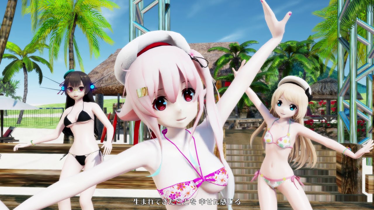 MMD #61 春雨 夕立  Jervis（ジャーヴィス） 風になりたい Samba Novo feat. 初音ミク【MMD艦これ】