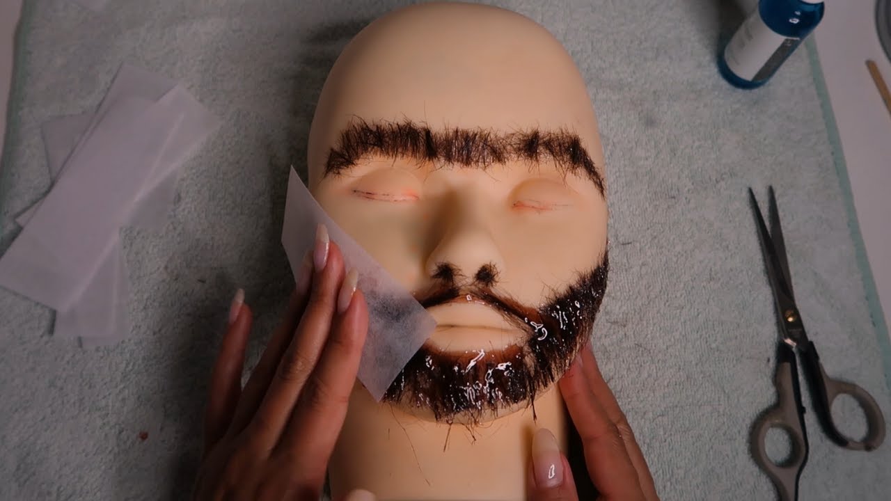 ASMR EPILAÇÃO DA SUA BARBA E SOBRANCELHA | ROLEPLAY