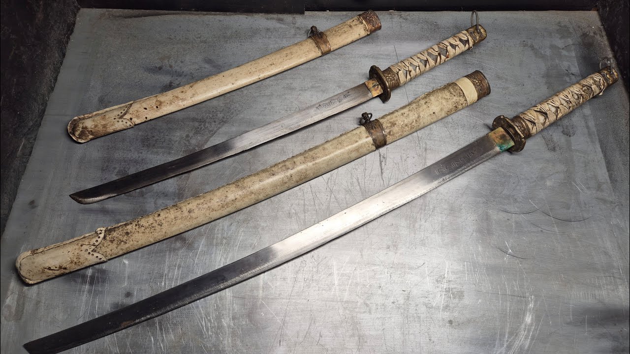 Katana and Wakizashi restoration