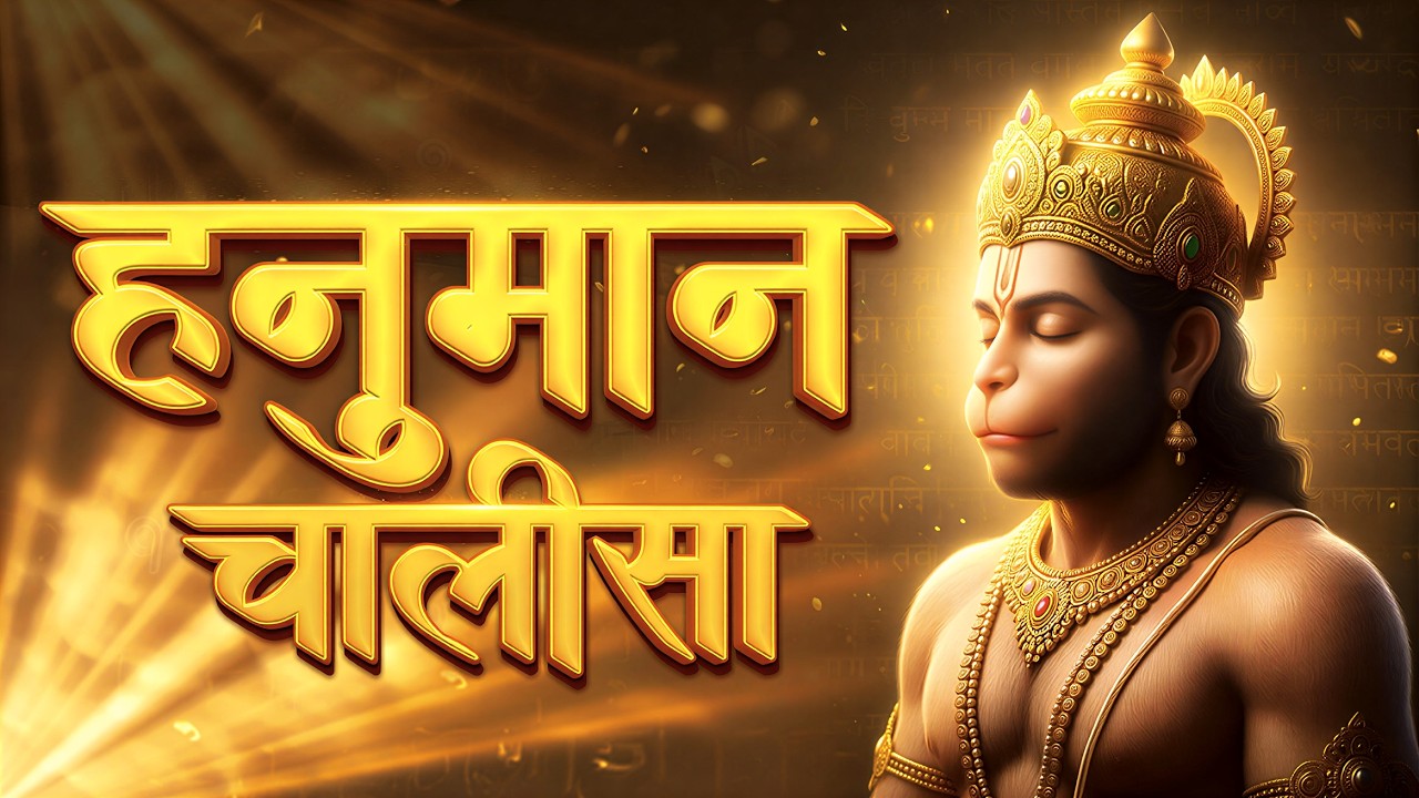श्री हनुमान चालीसा | Shree Hanuman Chalisa 108 Times | Hanuman Chalisa Fast | Hanuman Chalisa