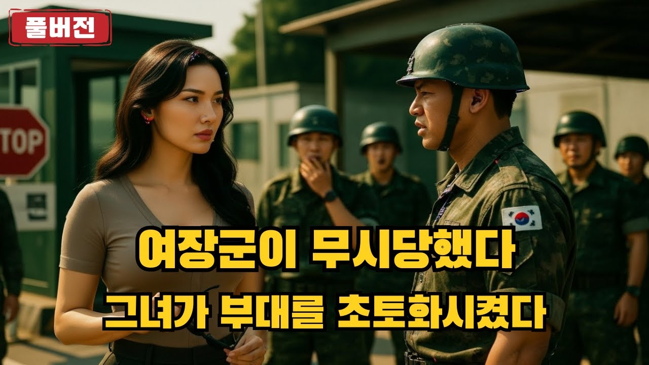 [실화] “특전사 동생 면회 왔다가 개무시당한 여자 장군😱” 정체 드러내자 부대가 초토화🔥 [오디오북] [반전사연] [감동사연]