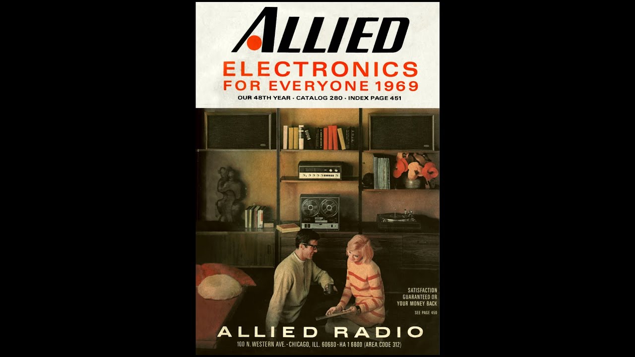 1969 Allied Radio - Electronics for Everyone Catalog 