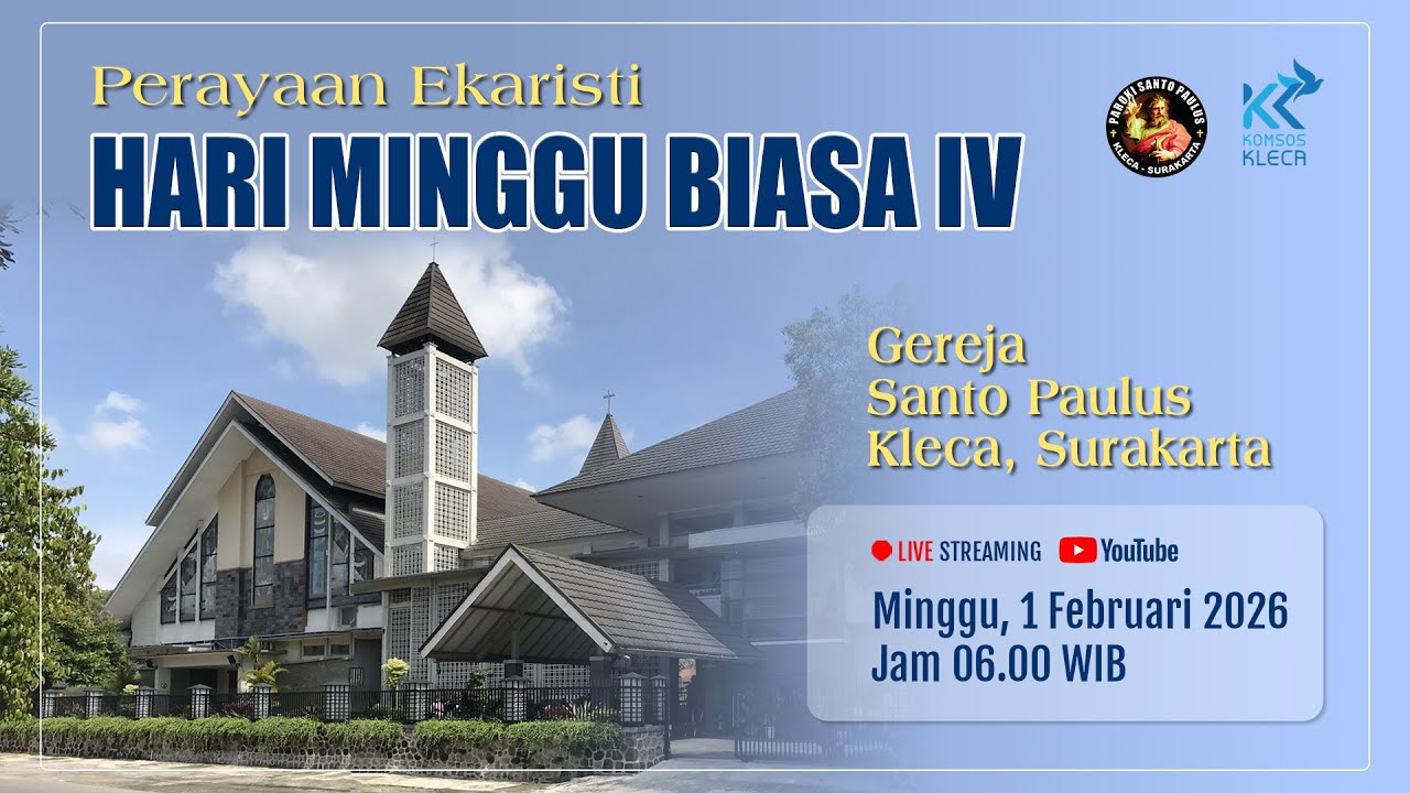 PERAYAAN EKARISTI - HARI MINGGU BIASA IV