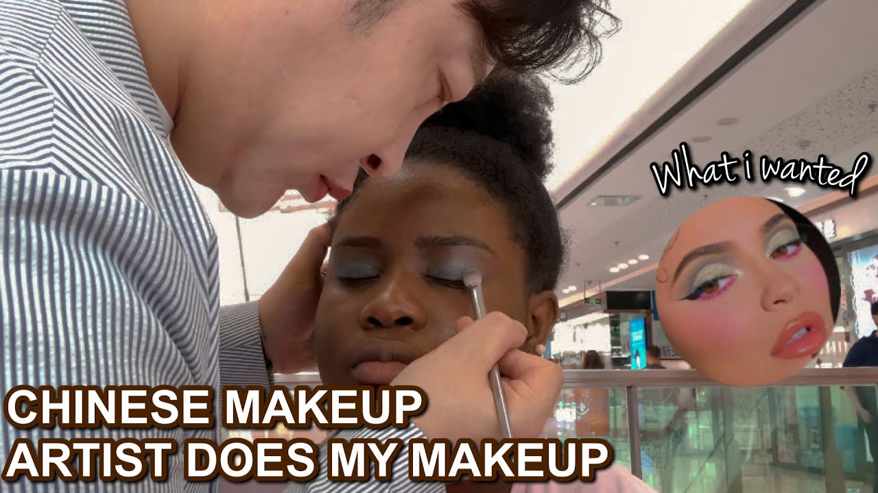 CHINESE MAKEUP ARTIST DOES MY MAKEUP | ladies and gentlemen 😩😭🤧