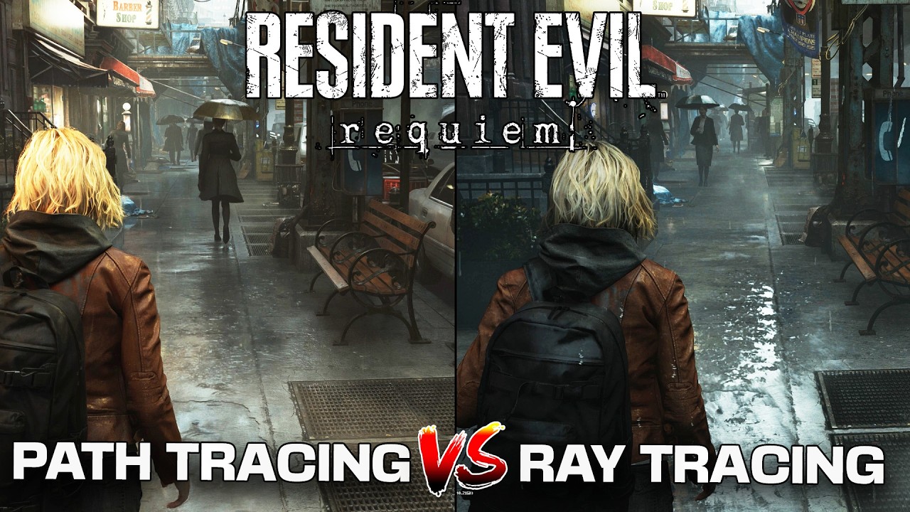 RESIDENT EVIL REQUIEM | PATH TRACING VS RAY TRACING | RTX 5090 | 4K DLSS QUALITY |