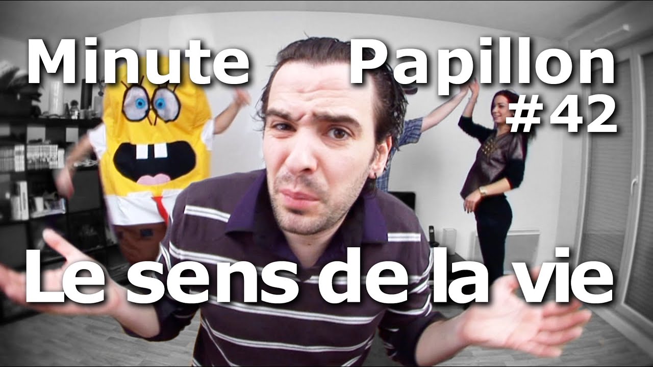 Minute Papillon #42 Le sens de la vie (feat Tal, Bob l'&eacute;ponge...)