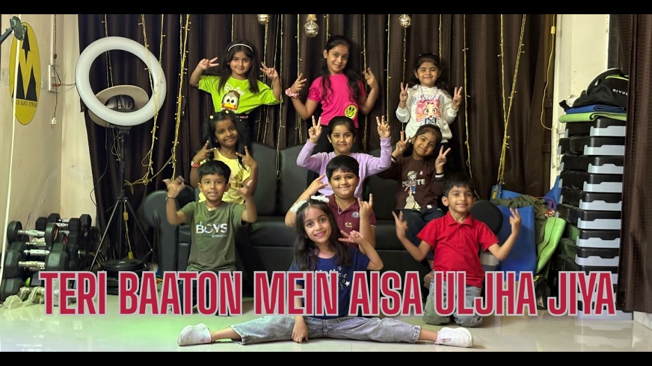 Teri Baaton Mein Aisa Uljha Jiya | Kids Dance Cover | Vishal Prajapati | 2026