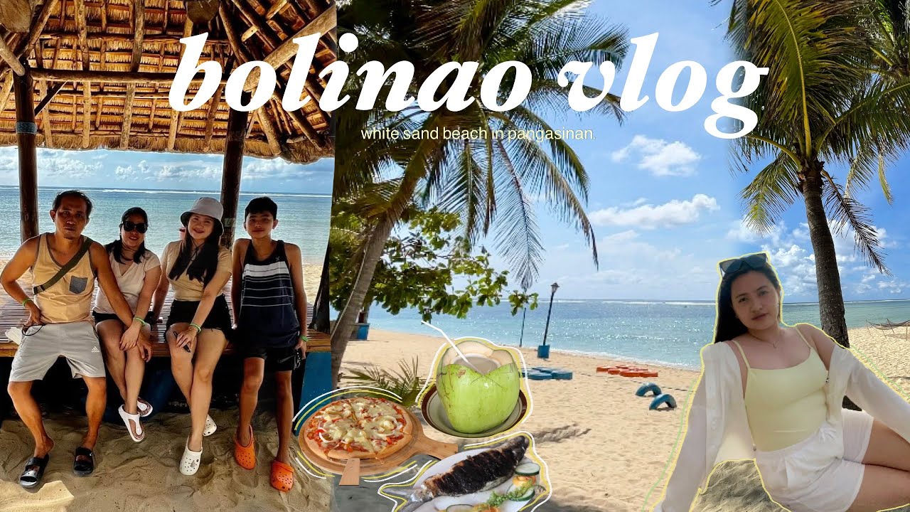 Exploring White sand beach in Bolinao Pangasinan! (Puerto Del Sol) ☀️🌴🌊