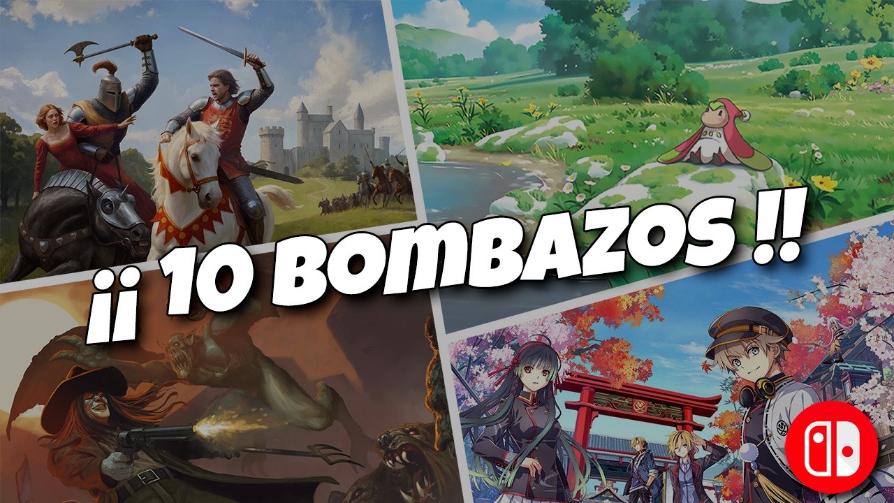🚨🚨¡ANUNCIOS INCREÍBLES! 10 BOMBAZOS que llegarán pronto a Switch. Novedades Switch. Noticias Switch