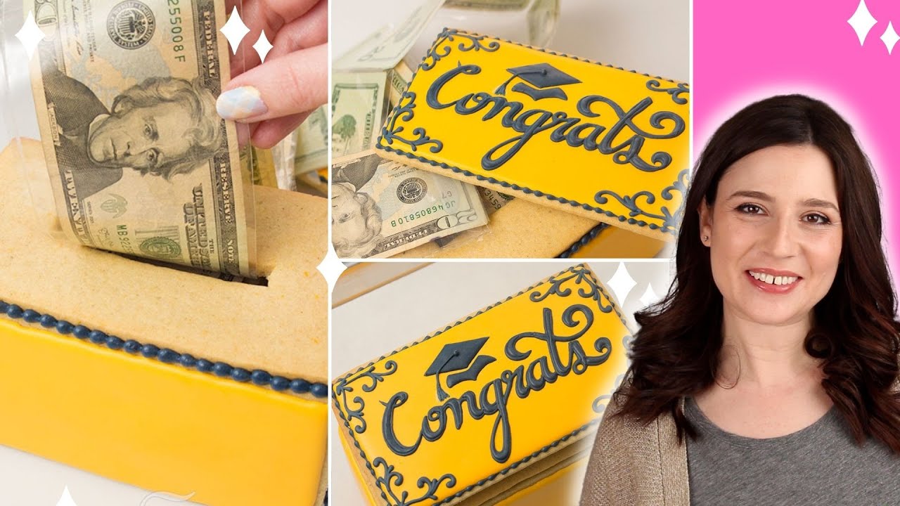 MONEY SURPRISE Cookie Box! | Graduation Gift Idea