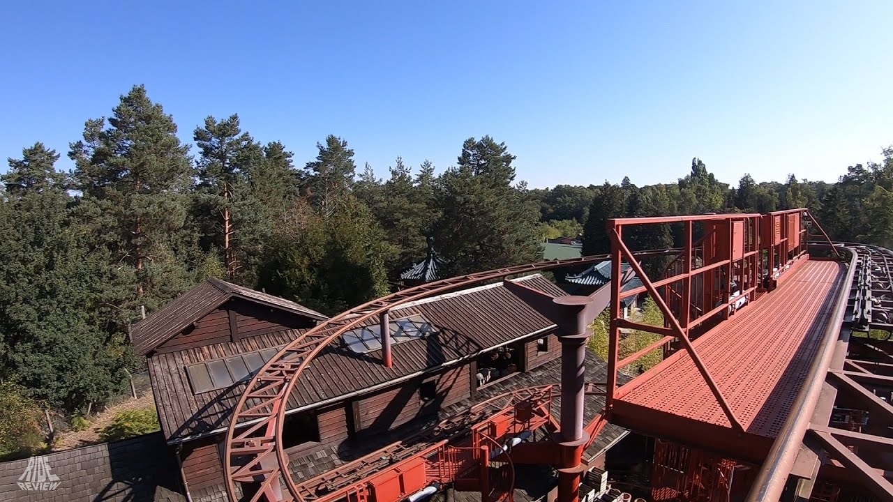 Tiger Express - POV - La Mer de Sable - MACK Rides - Wilde Maus  (Compact Park)