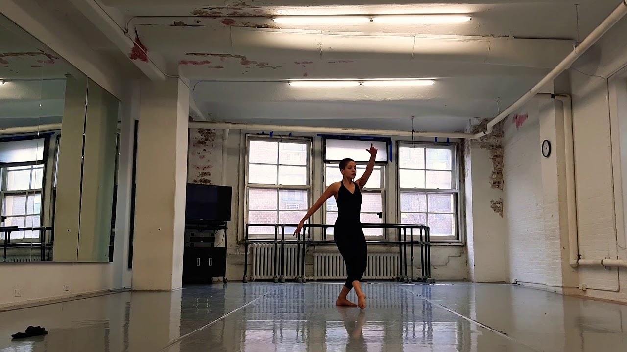 Two Year Certificate Program Online Audition - Martha Graham Technique Combination