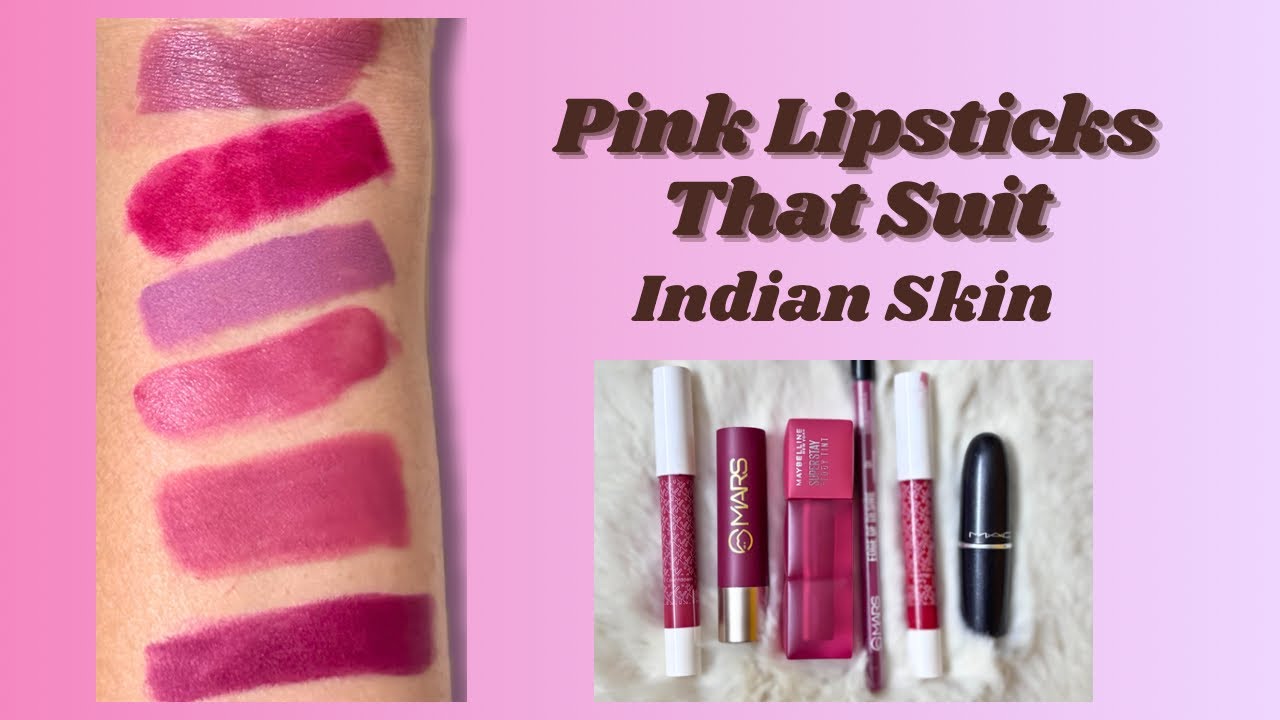 💗 Pink Lipsticks That ACTUALLY Work on Indian Skin