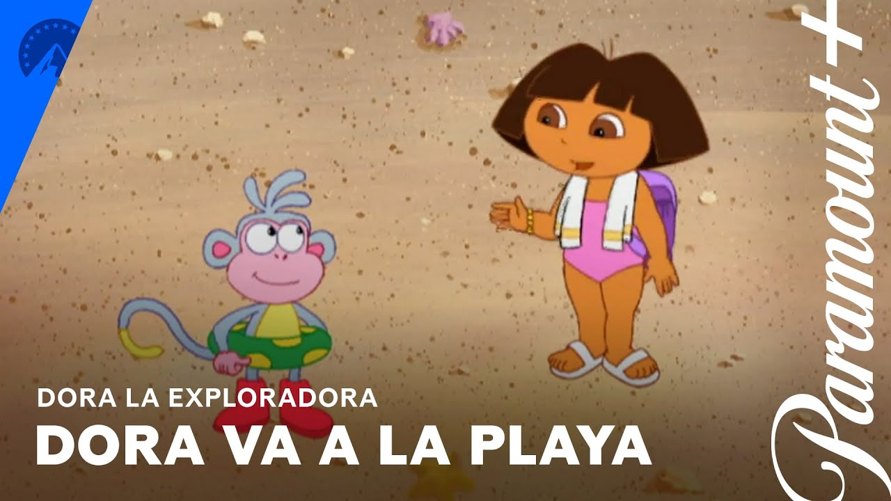 Ayuda a Dora y a Botas a PASAR UN DÍA EN LA PLAYA🌞 l Dora La Exploradora l Paramount+