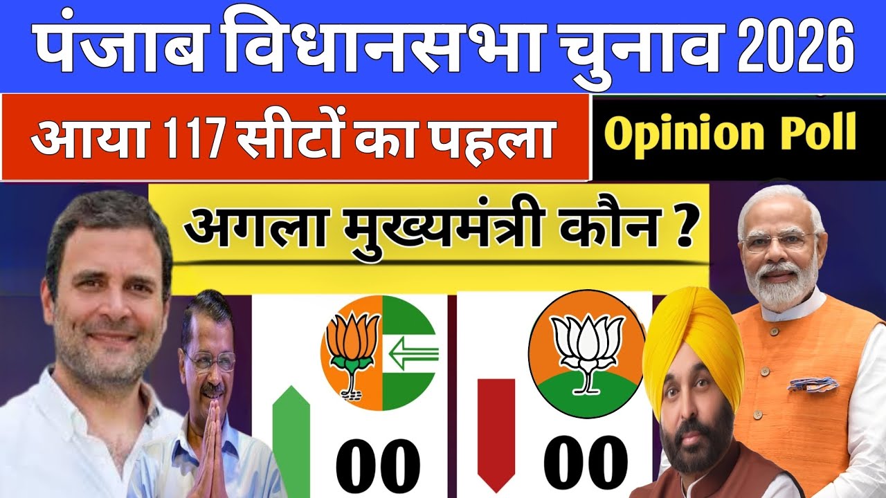 Punjab Vidhan Sabha Election Exit Poll 2026 | Punjab Assembly Election Opinion Poll 2026 |