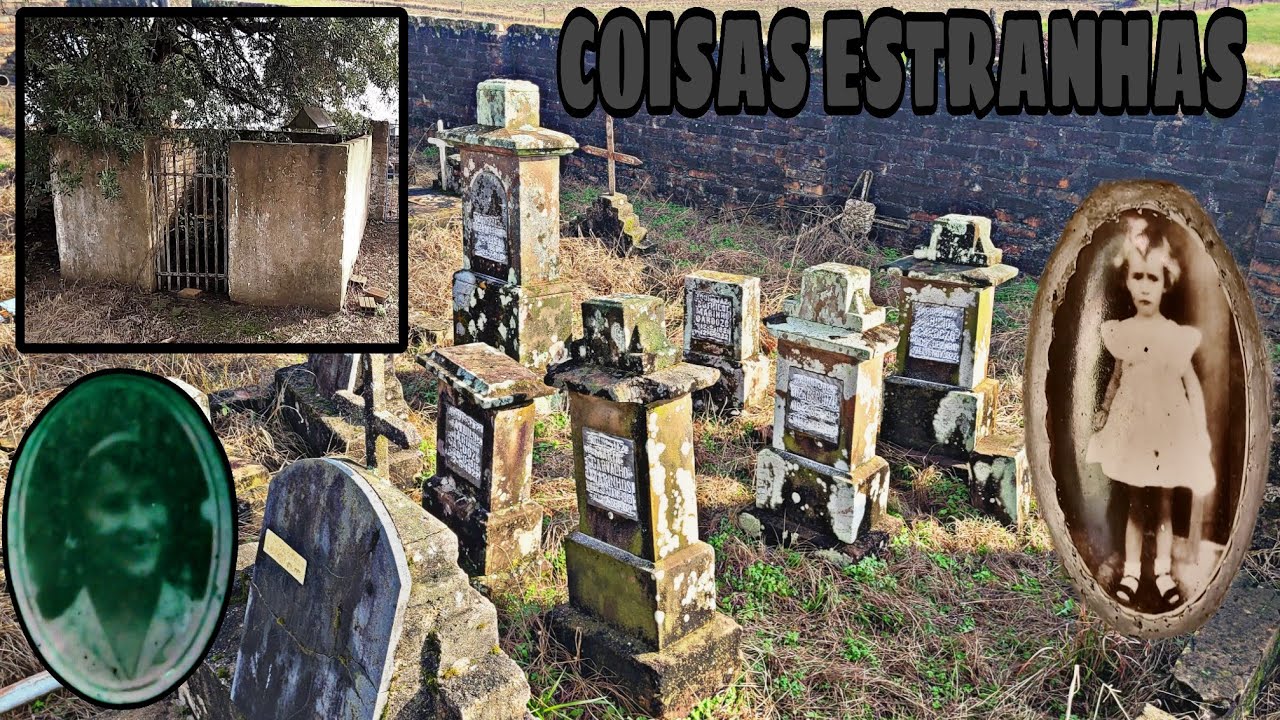 O MISTÉRIO QUE ESCONDE ESSE ANTIGO CEMITÉRIO me deixou a PENSAR