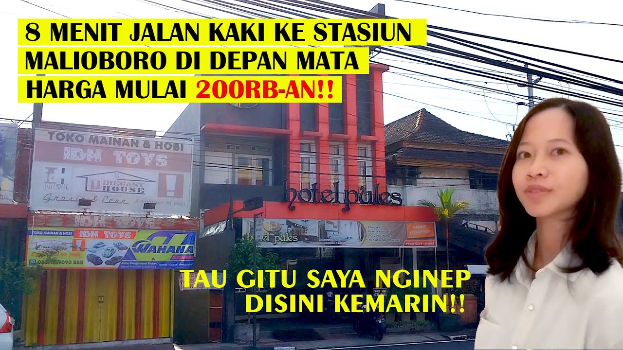 STRATEGIC CHEAP JOGJA HOTEL | HOTEL MURAH DEPAN TERAS MALIOBORO 2 | 8 MINUTES TO TRAIN STATION