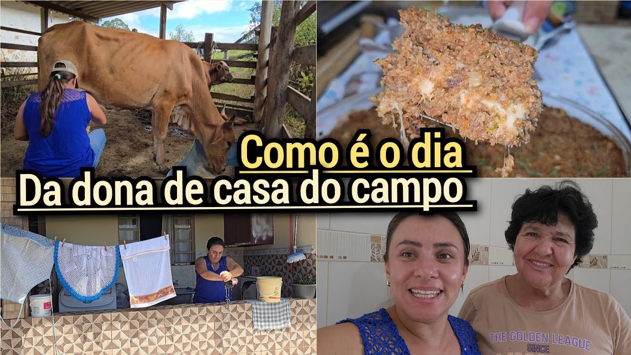 CUIDANDO DOS ANIMAIS E DO LAR+FIZ QUIBE DE FORNO RECHEADO+FUI BUSCAR AS MENINAS E VISITAR MEUS PAIS.