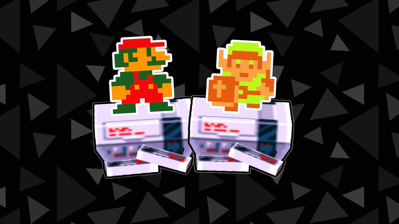 Получение предметов Super Mario Bros. и Legend of Zelda для NES в Animal Crossing