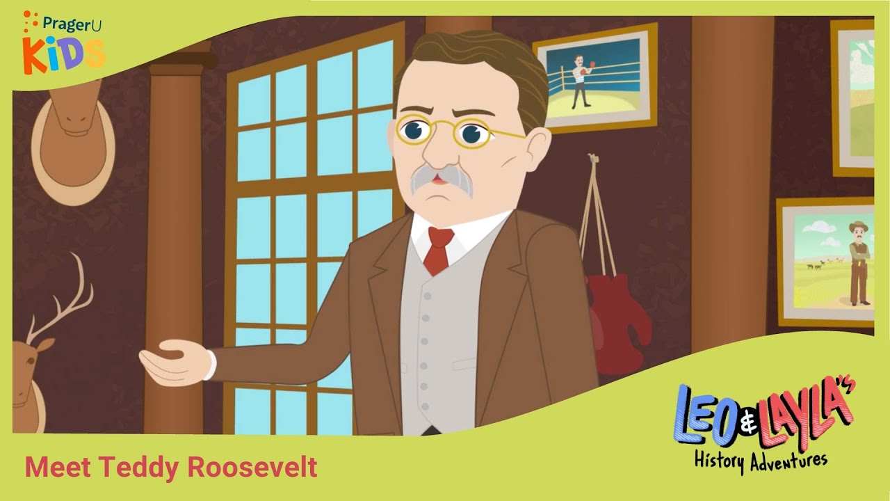Teddy Roosevelt: The Cowboy Who Became President | Leo & Layla's History Adventures | PragerU Kids