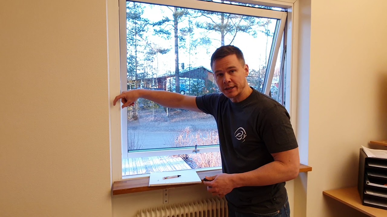 Mäta fönster på ett enkelt sätt inklusive karm (karmyttermått)