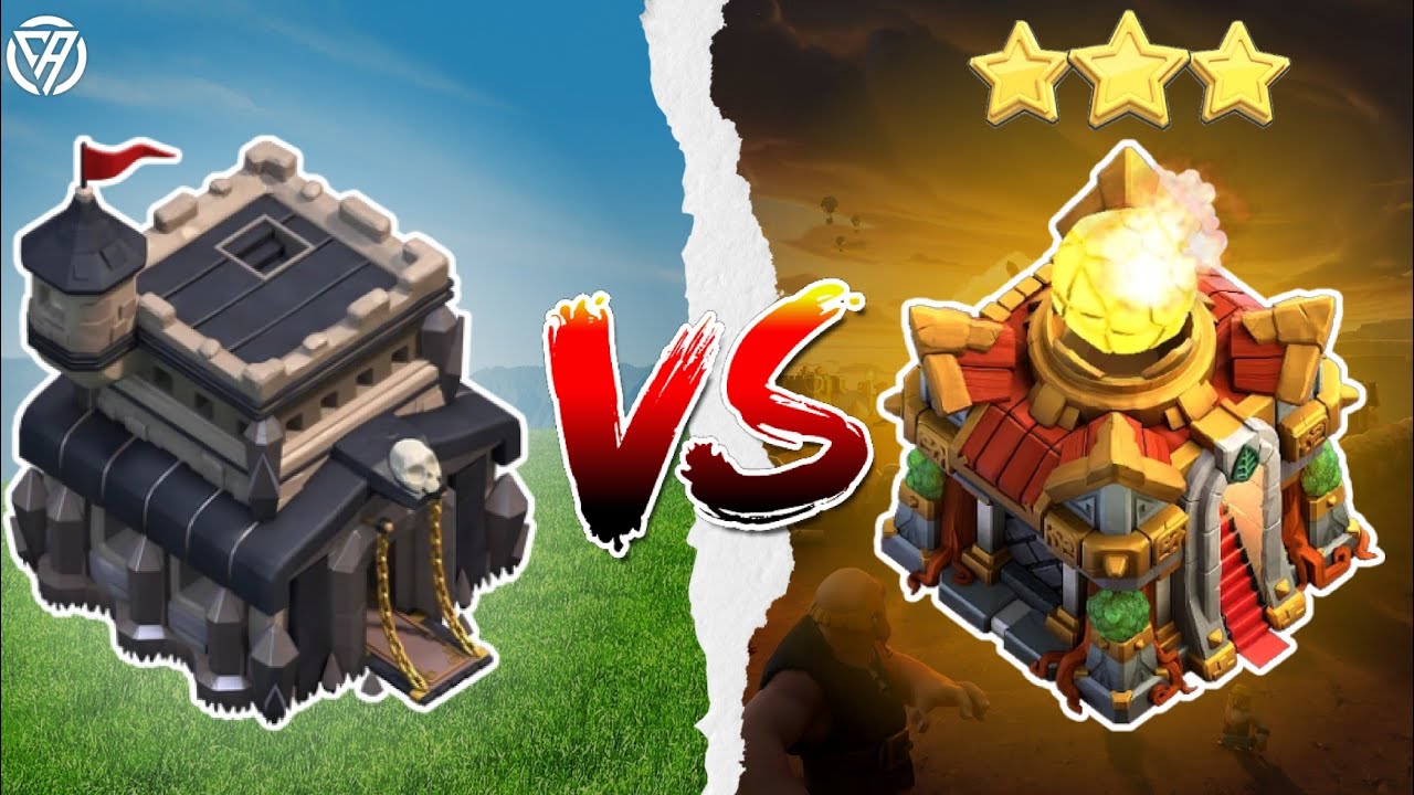 TH9 VS. TH16 3 Star Attack | Clash Of Clans