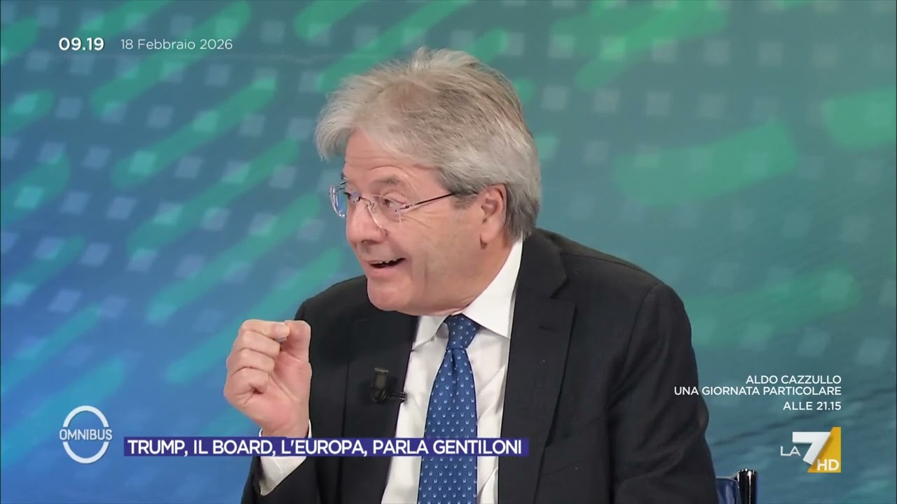 Board of Peace, Gentiloni: 