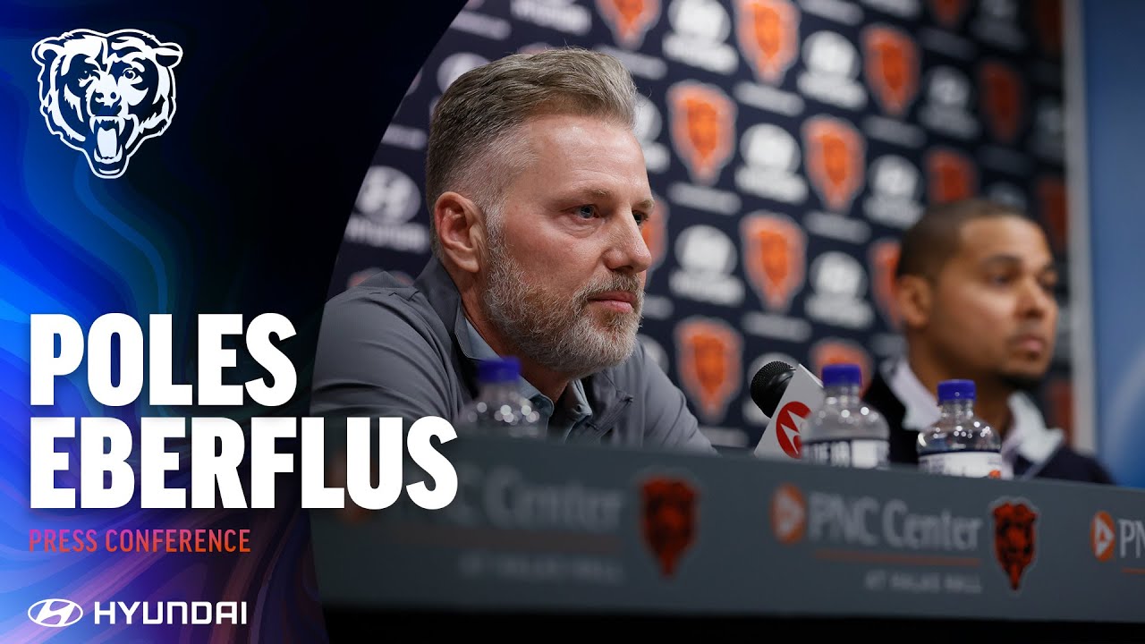 Ryan Poles and Matt Eberflus Post-Draft Media Availability | Chicago Bears
