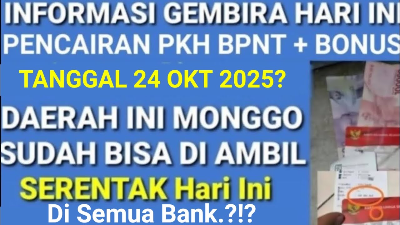 INFO CAIR PKH BPNT HARI INI_YESS YG DITUNGU2 PENCAIRAN PKH BPNT+BONUS 400RB DAERAH2&BANK INI CEK