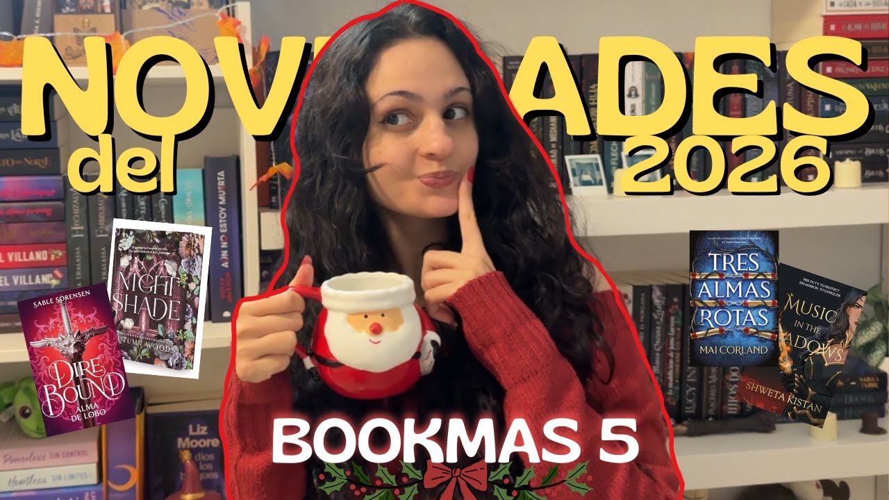 BOOKMAS D&Iacute;A 5📚 | Mis NOVEDADES m&aacute;s esperadas del 2026🌟