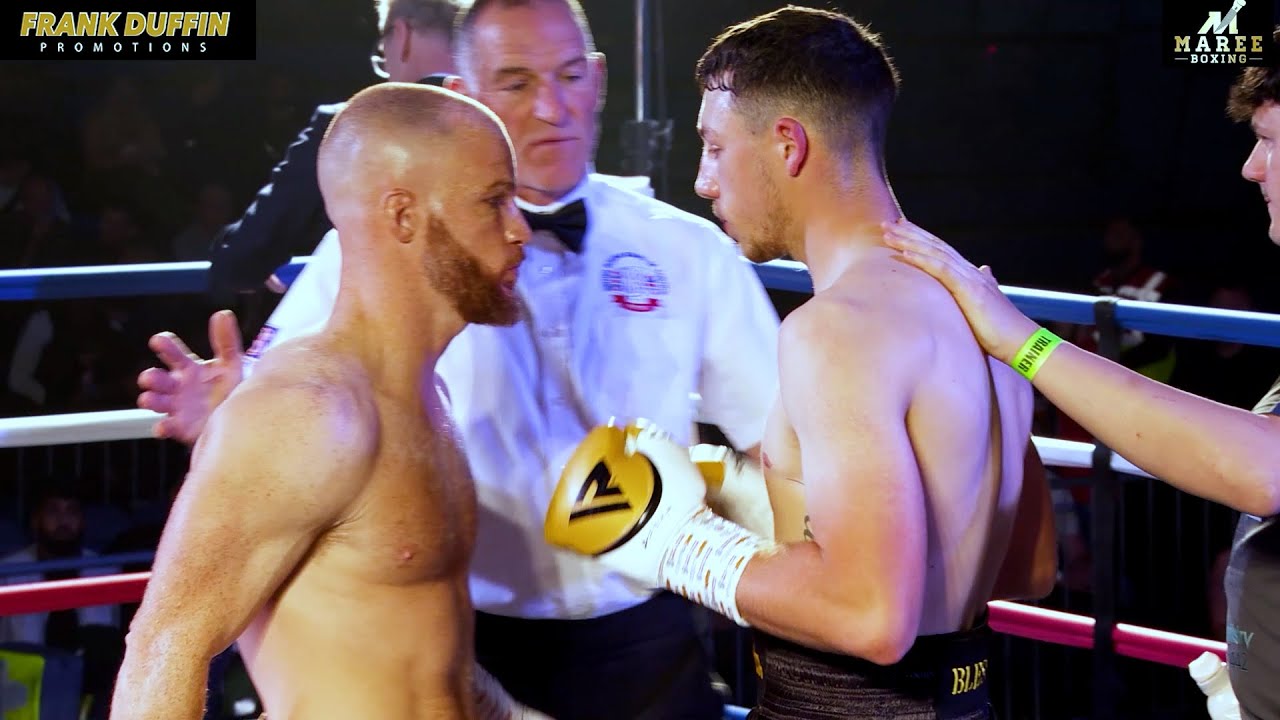 Alex Carter vs CJ Wood on Maree Boxing show at Oldham leisure Centre 1 June 2024
