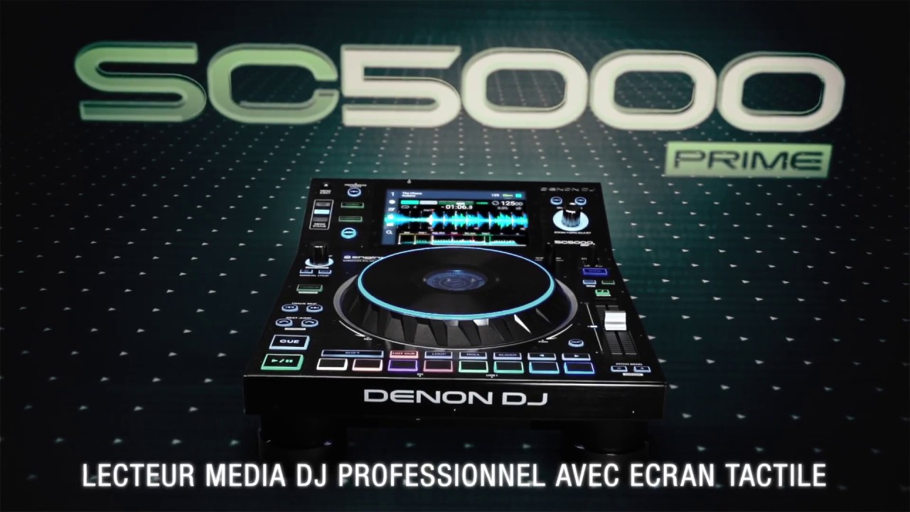 Le lecteur numérique DENON DJ SC5000 Prime (vidéo de La Boite Noire)