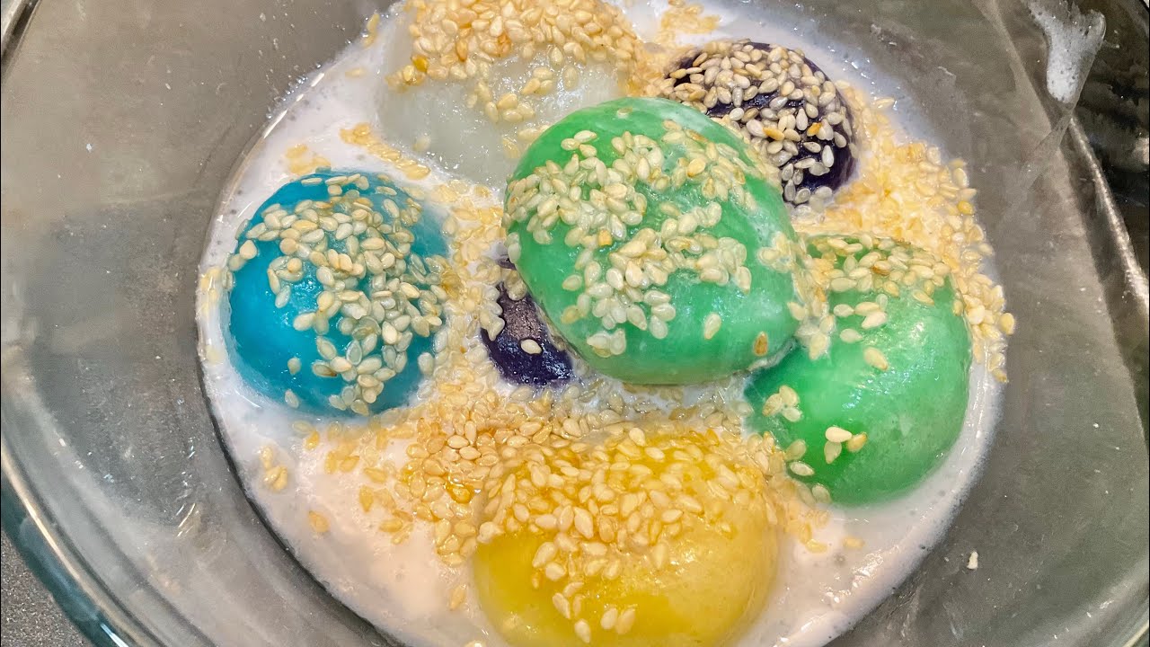 How to make Sweet Rice Dumplings,#dumplings,#stickyricerecipe, #khmerdessert, #dessert, #BanhJa’neuk