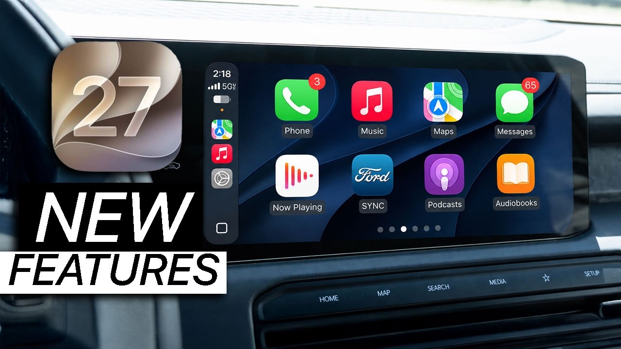 iOS 27 CarPlay &mdash; все новые функции и изменения