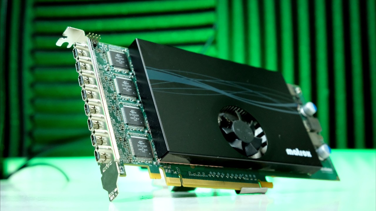 Matrox M9188 PCIe x16 Benchmark