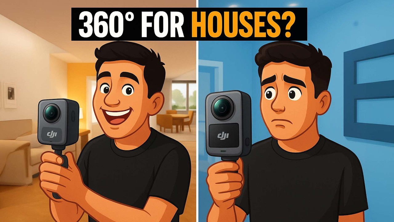 Can the DJI Osmo 360 REALLY Work for Real Estate Videos? 🏡📸