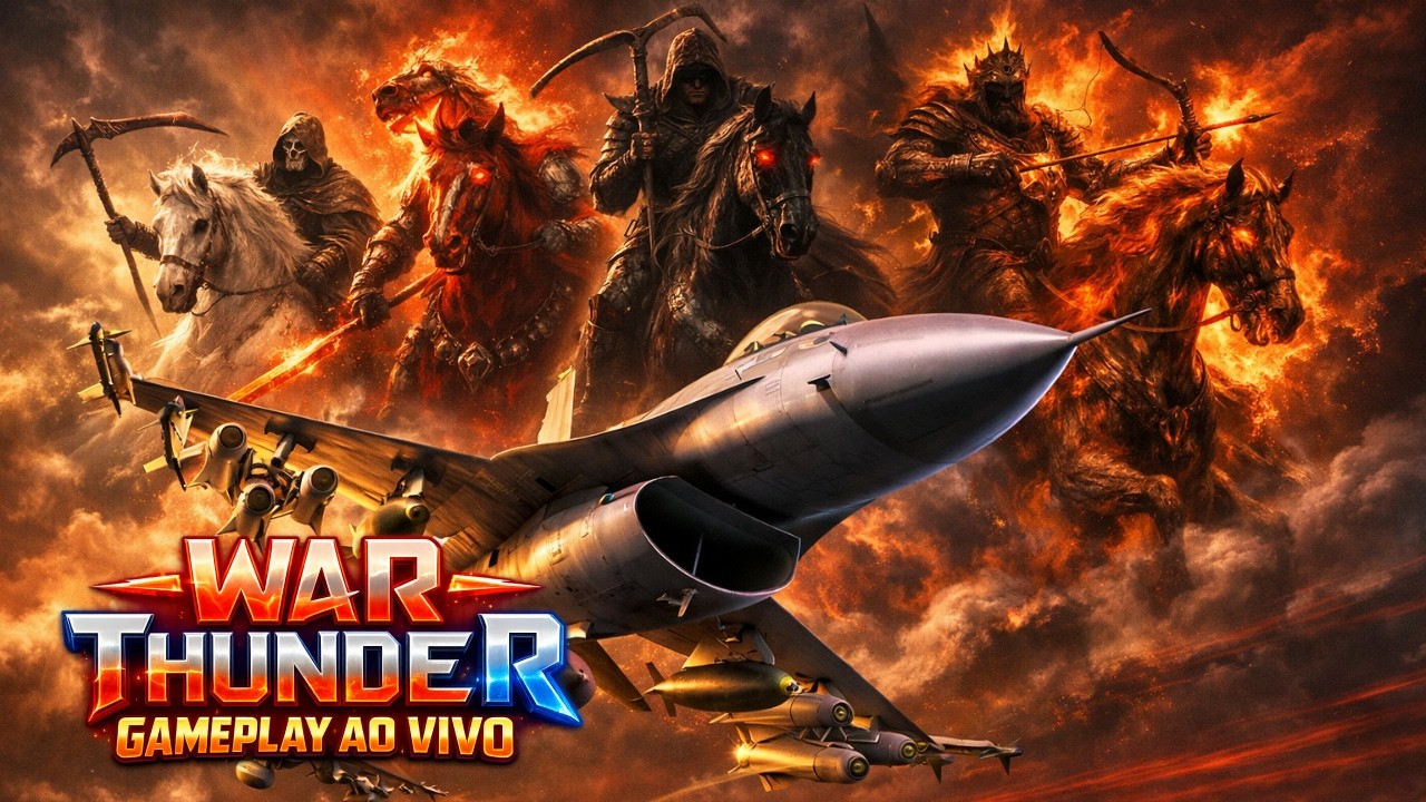 WAR THUNDER AO VIVO | Aquecimento para o Evento Workhorse! @InstantGamingOfficial !pix !ig