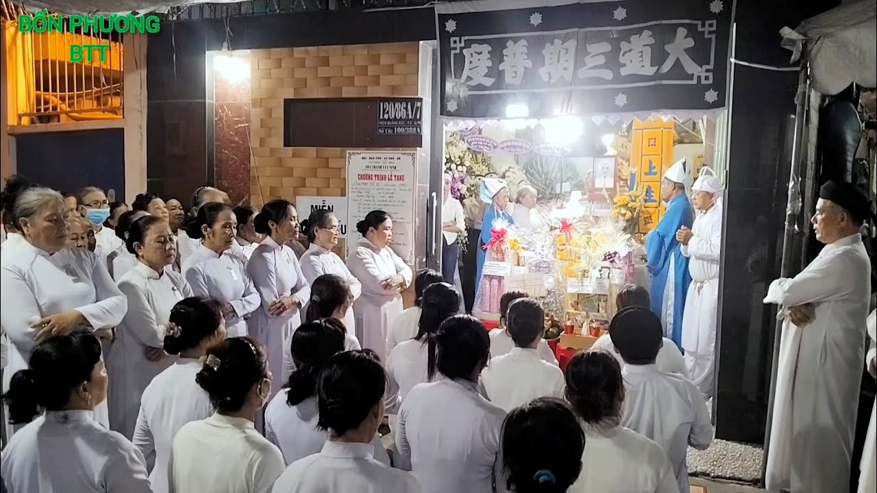 Lễ phụ tế Cố ĐH Phạm Thị Xe, hưởng Kỳ Hy 101 tuổi/ Họ Đạo Phú Nhuận (TPHCM)- Cao Đài TT Tây Ninh