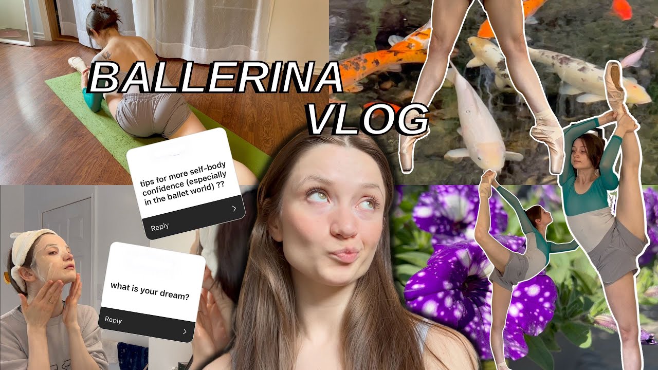 BALLERINA VLOG | Flower shopping, Spring activities, ballet class, answering your questions...