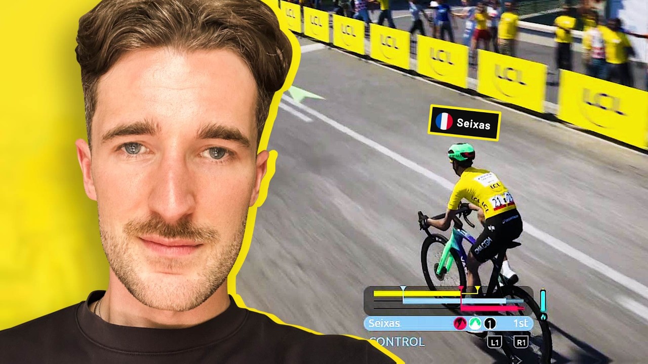 Я играю в игру Tour de France 2026 РАНЬШЕ ВРЕМЕНИ! 😍 Геймплей на Барселоне, Монжуике и Монмартре ...