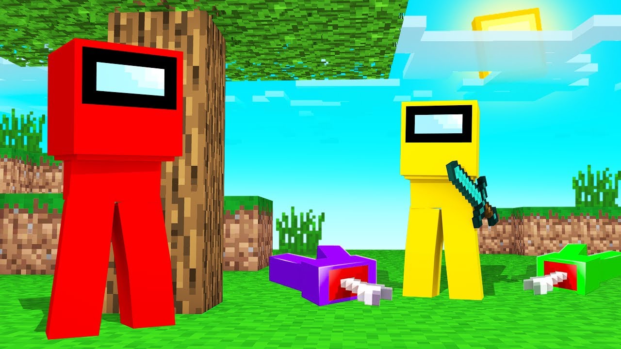 AMONG US But its MINECRAFT!
